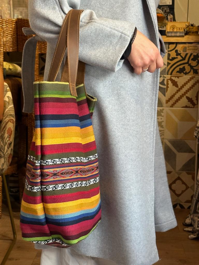 AtyQ'all VyctoriaQ' Ñan Tote Bag- Camino (Quechua)