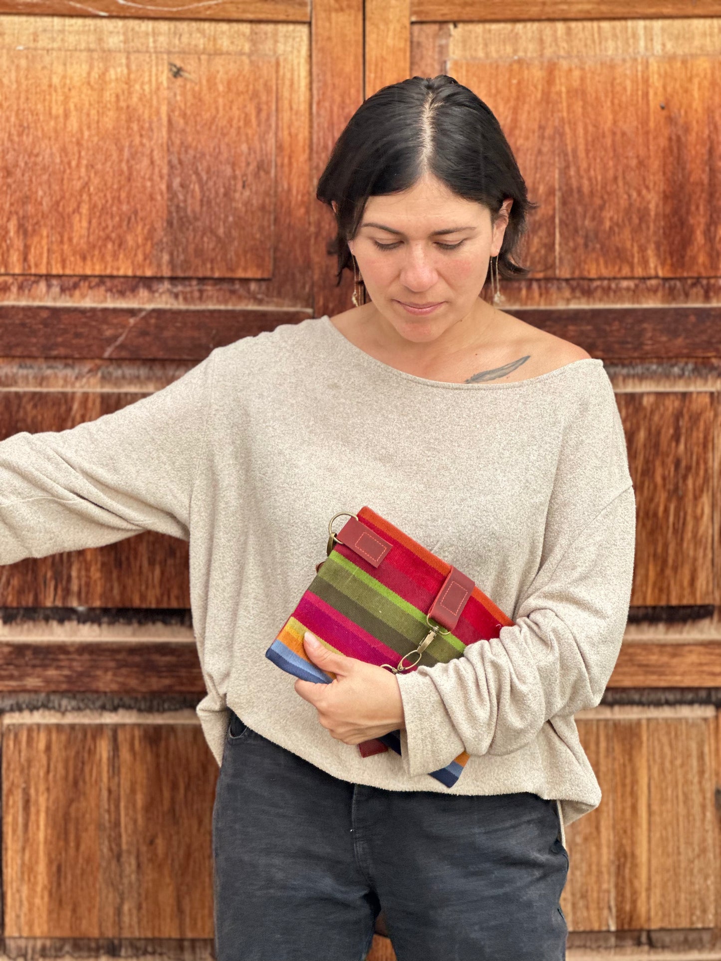 AtyQ'all Essential Andean Envelope Clutch