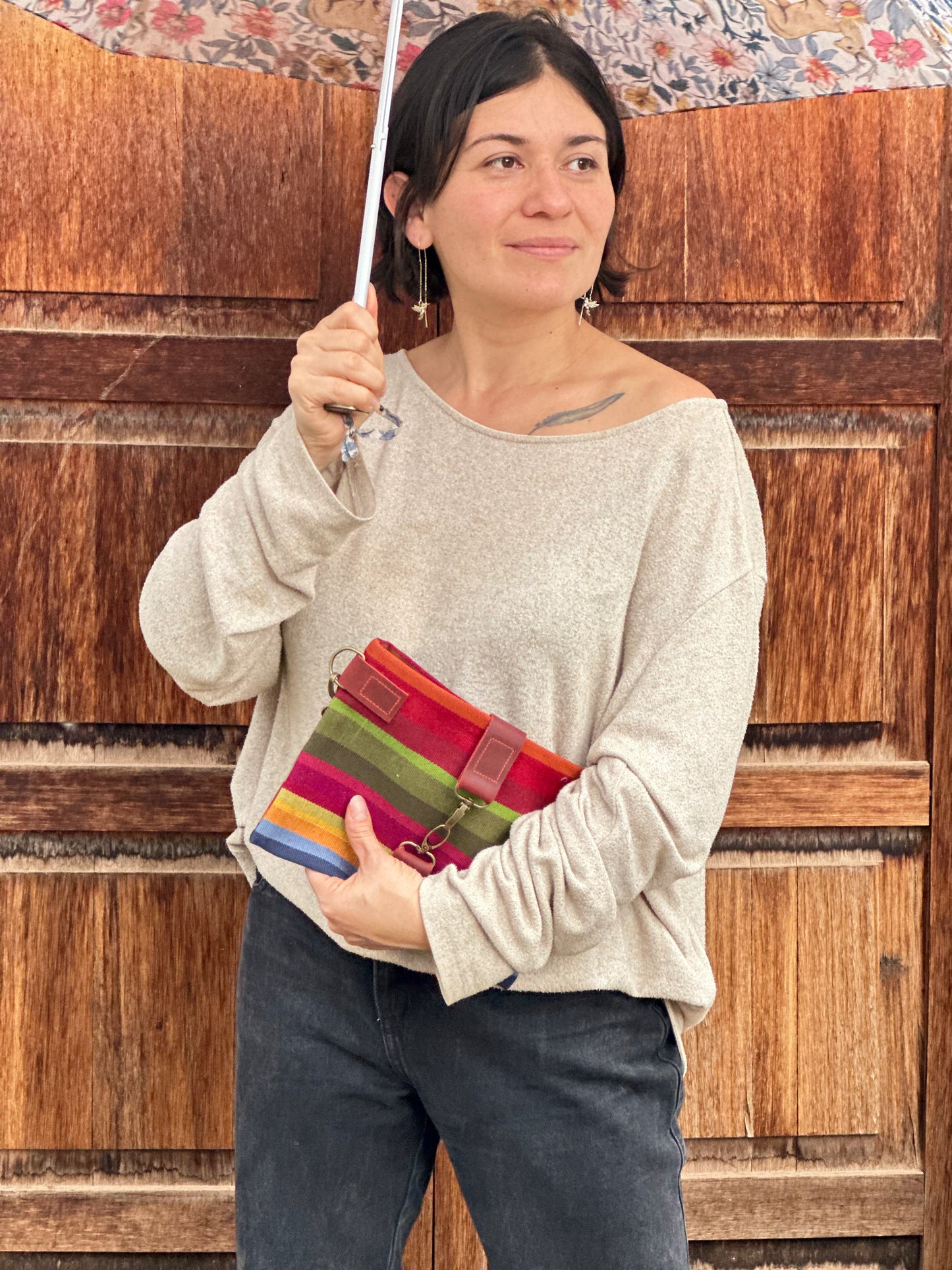 AtyQ'all Essential Andean Envelope Clutch