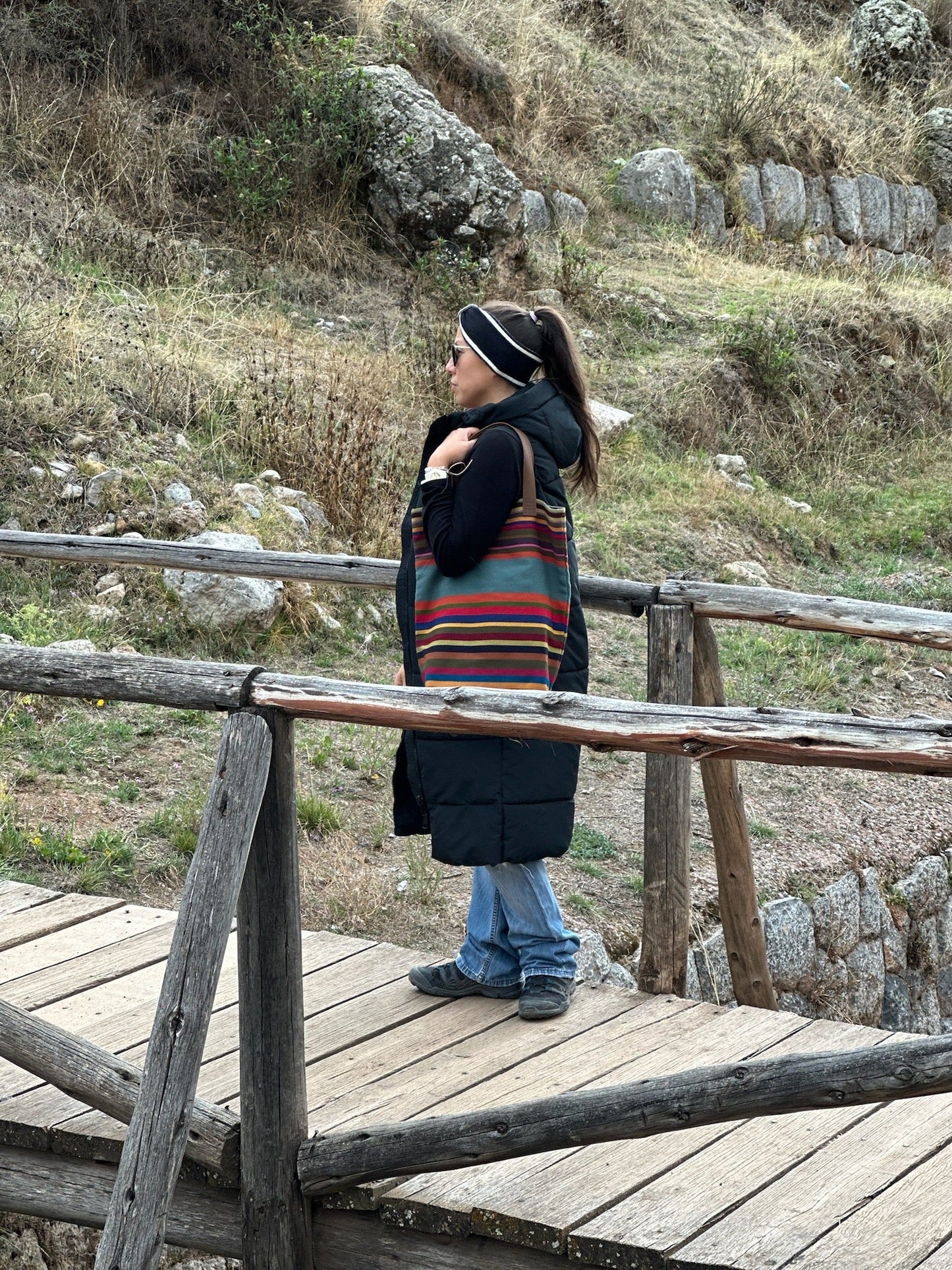 AtyQ'all VyctoriaQ' Pata Pata Tote Bag - Andenería (Quechua)