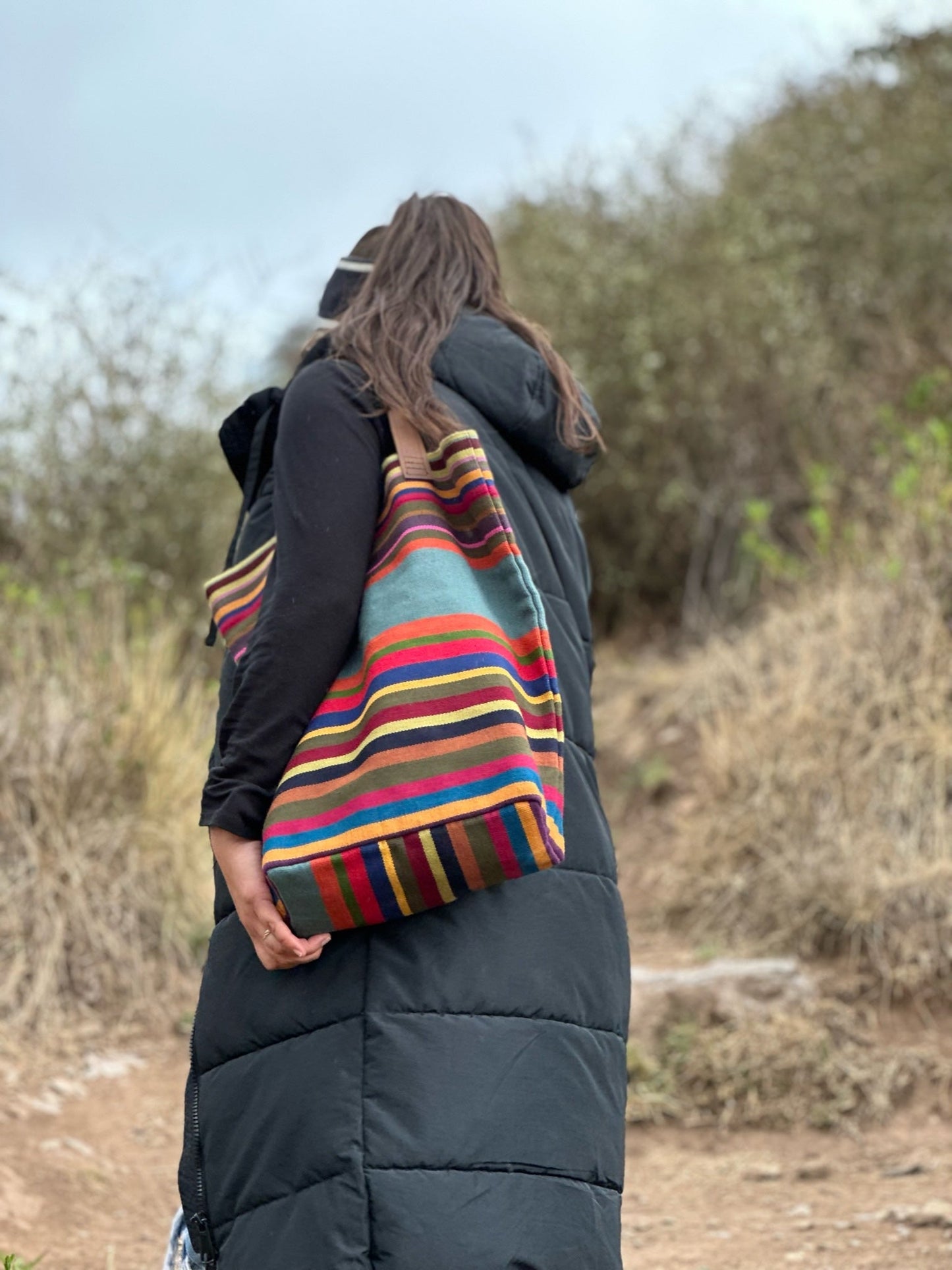 AtyQ'all VyctoriaQ' Pata Pata Tote Bag - Andenería (Quechua)