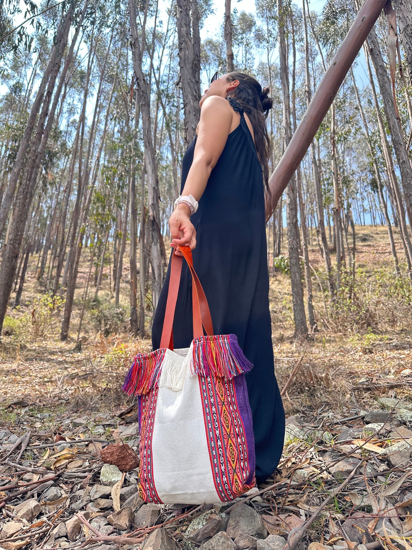 AtyQ’all CerafynaQ' Kulli Bag - Morado (Quechua)