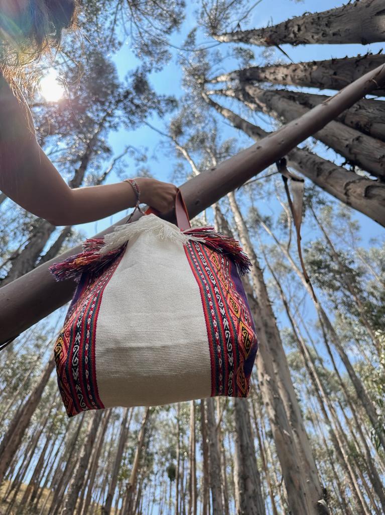 AtyQ’all CerafynaQ' Kulli Bag - Morado (Quechua)