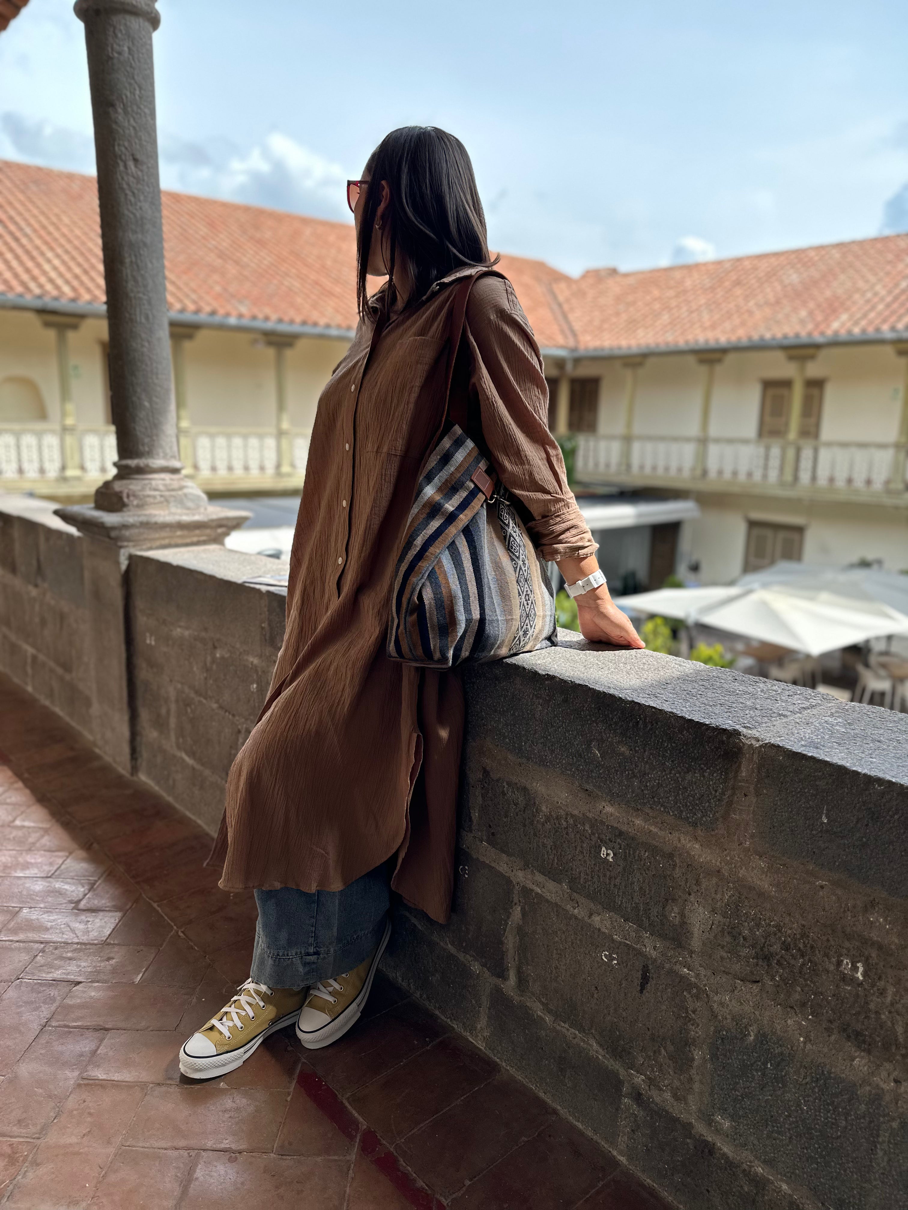 AtyQ’all VyctoriaQ’ Qayna Tote bag - Ayer (Quechua)