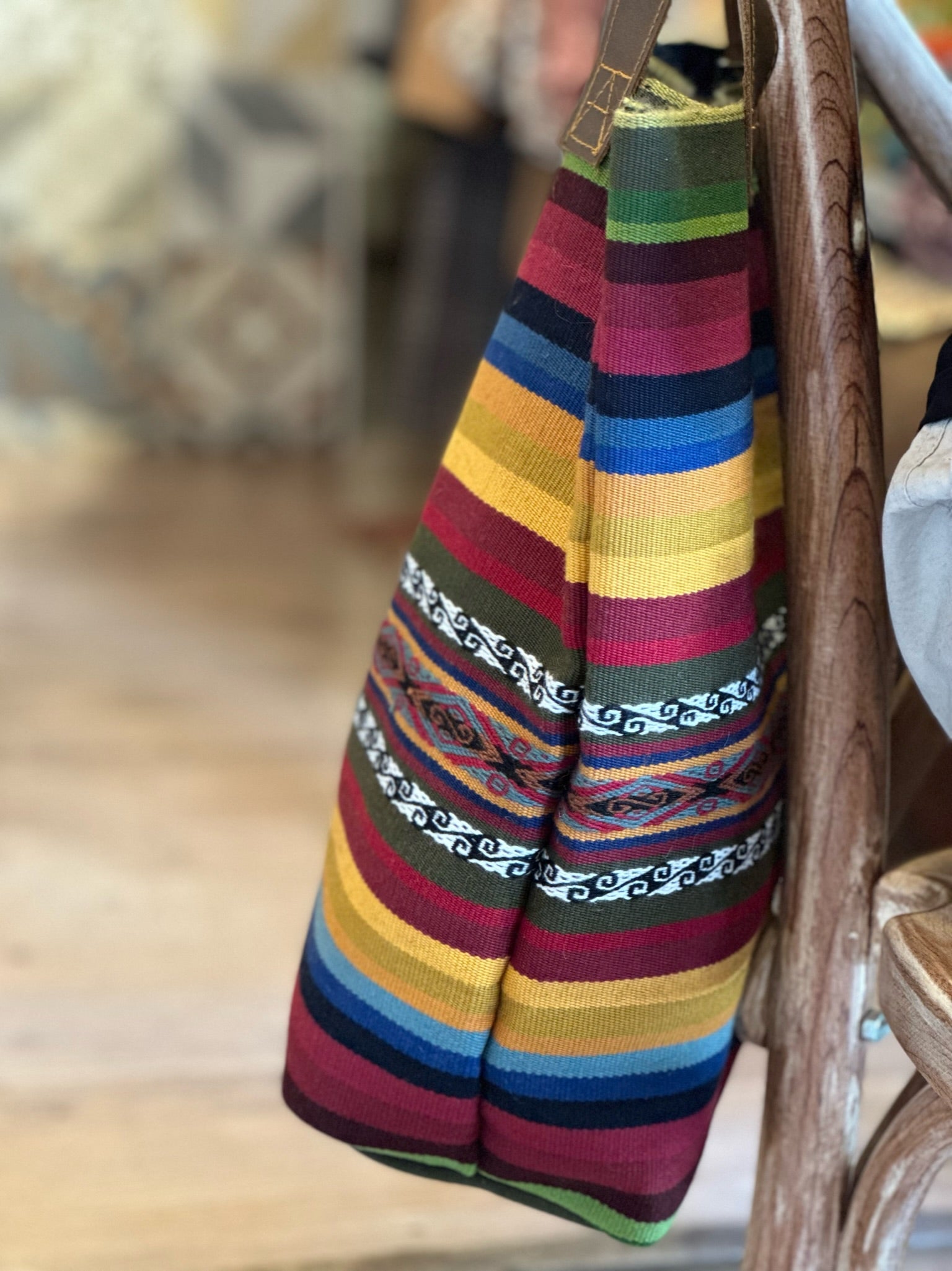 AtyQ'all VyctoriaQ' Ñan Tote Bag- Camino (Quechua)