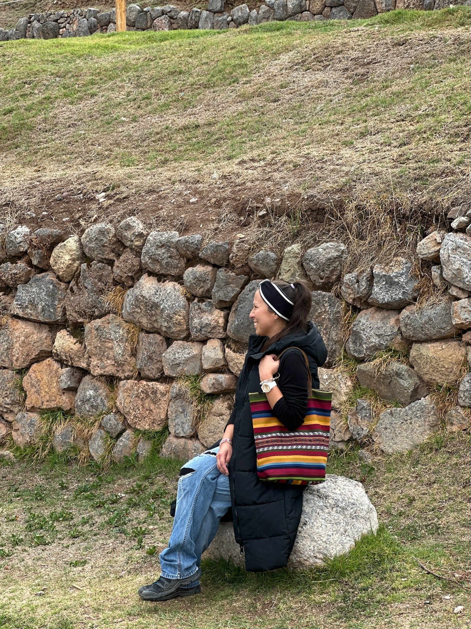 AtyQ'all VyctoriaQ' Ñan Tote Bag- Camino (Quechua)