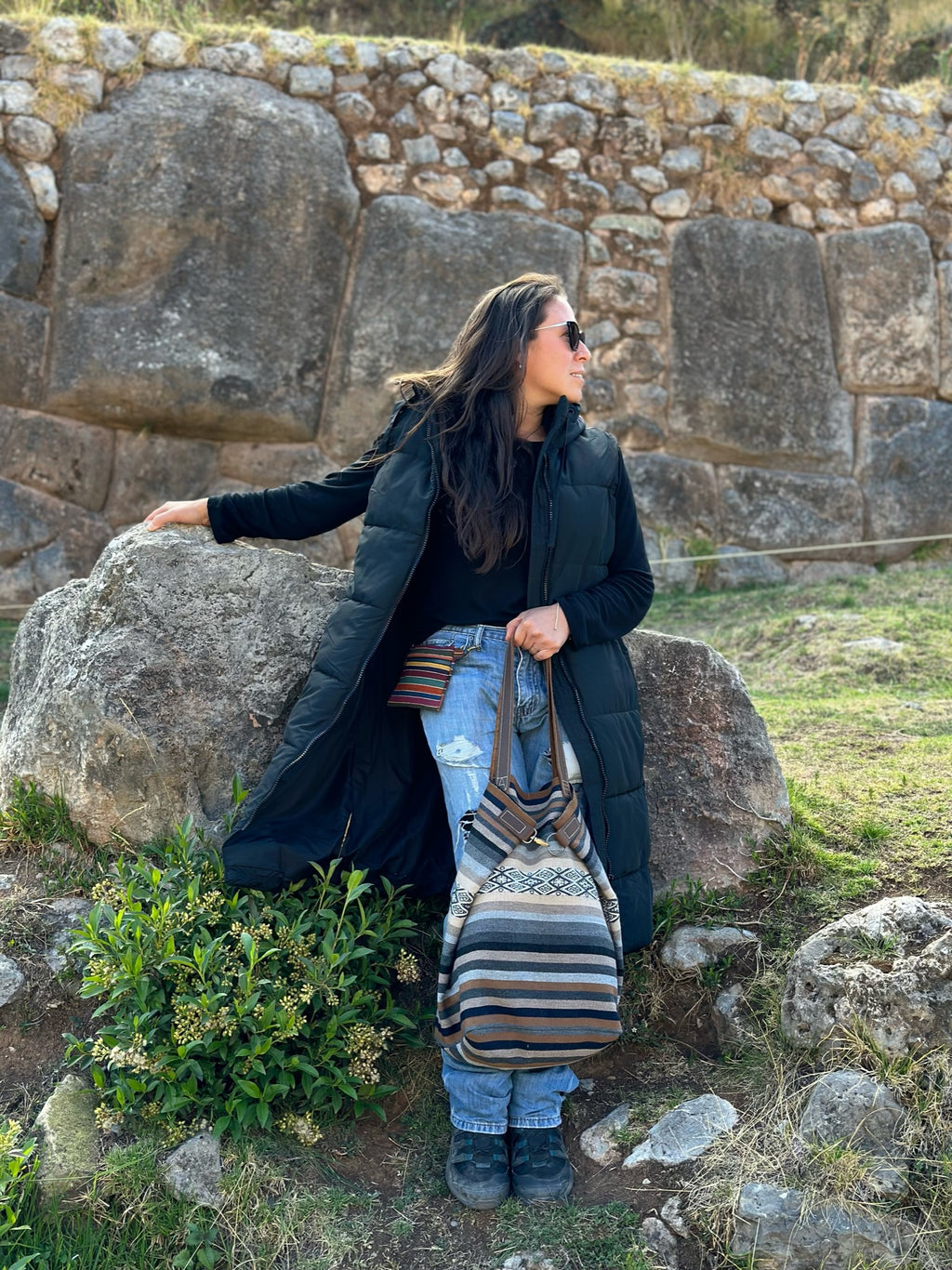 AtyQ'all VyctoriaQ' Oqe Tote Bag - Color Plomo (Quechua)