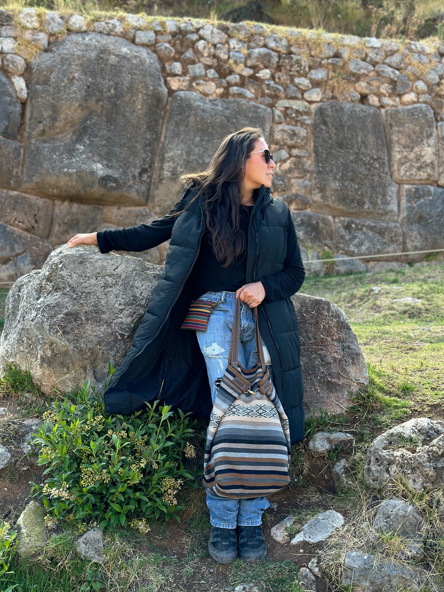 AtyQ'all VyctoriaQ' Oqe Tote Bag - Color Plomo (Quechua)