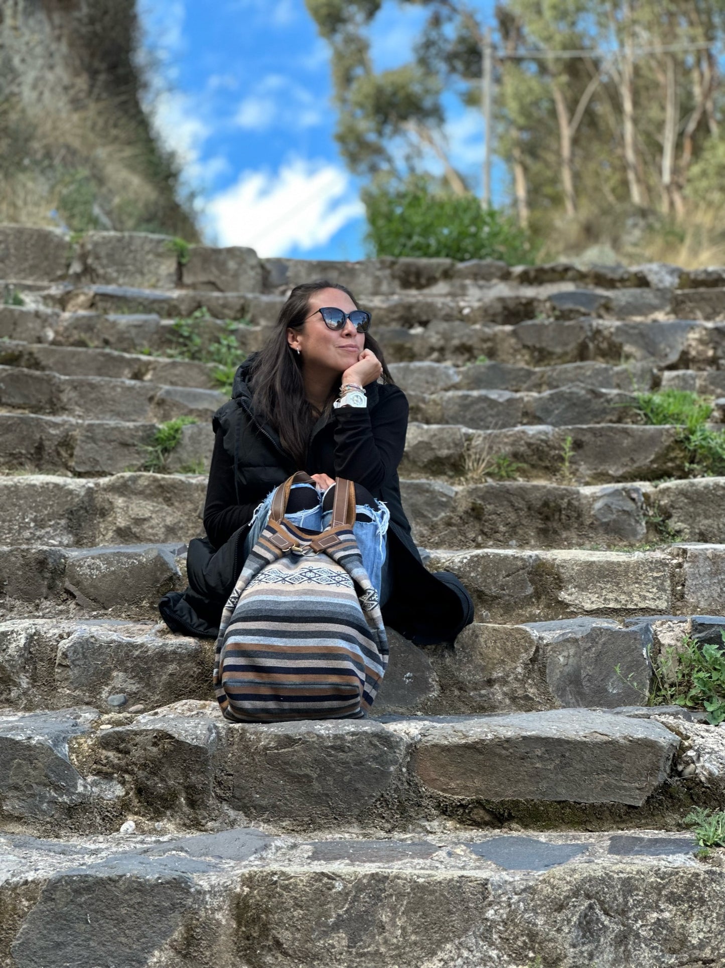 AtyQ'all VyctoriaQ' Oqe Tote Bag - Color Plomo (Quechua)