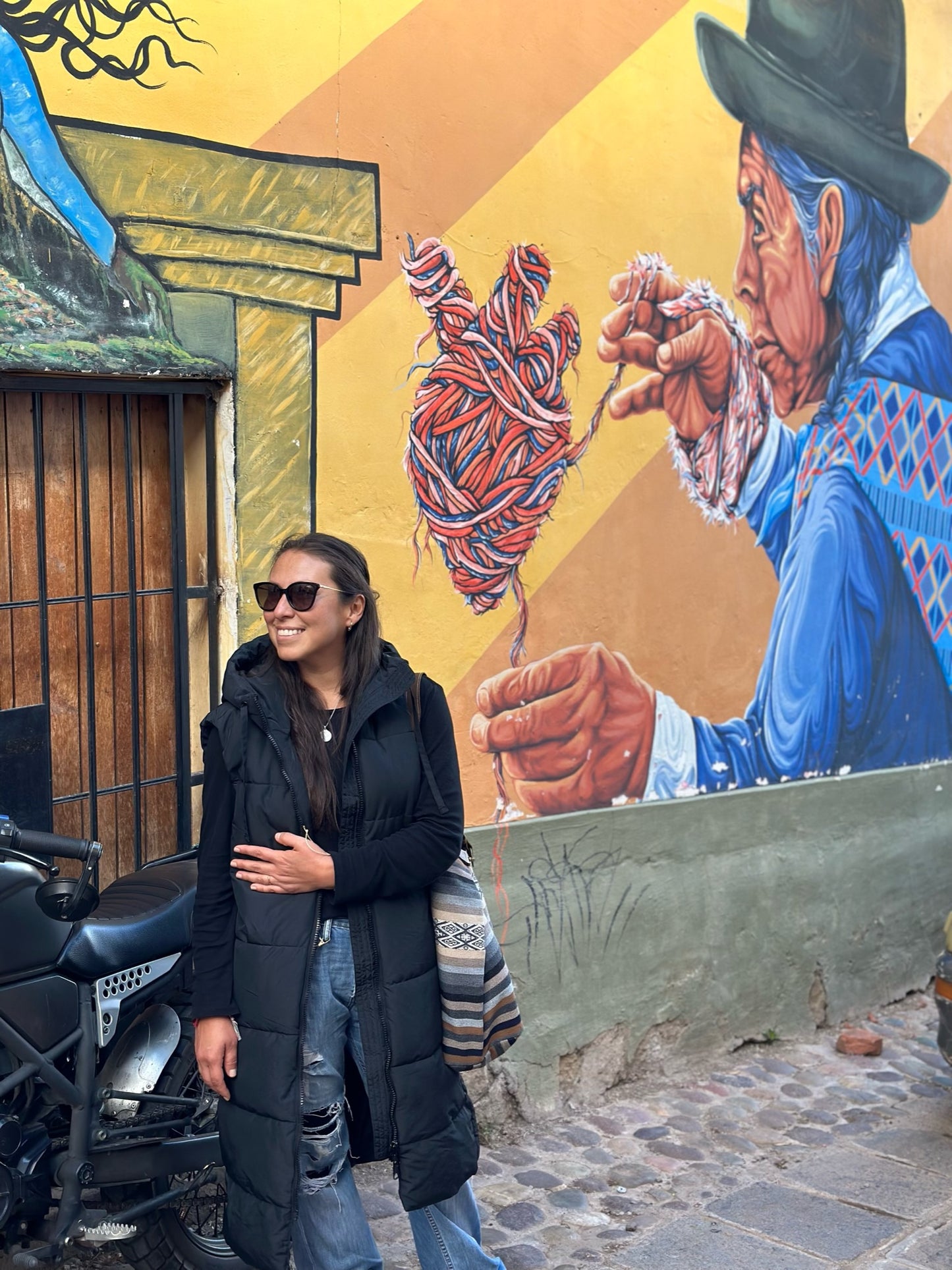 AtyQ'all VyctoriaQ' Oqe Tote Bag - Color Plomo (Quechua)