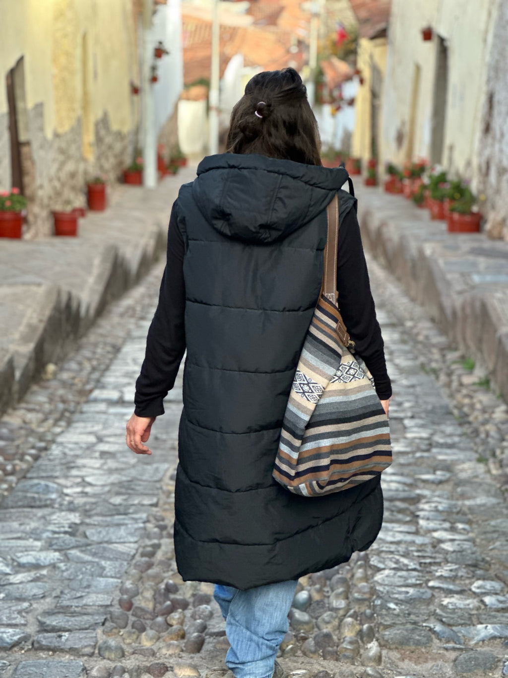 AtyQ'all VyctoriaQ' Oqe Tote Bag - Color Plomo (Quechua)