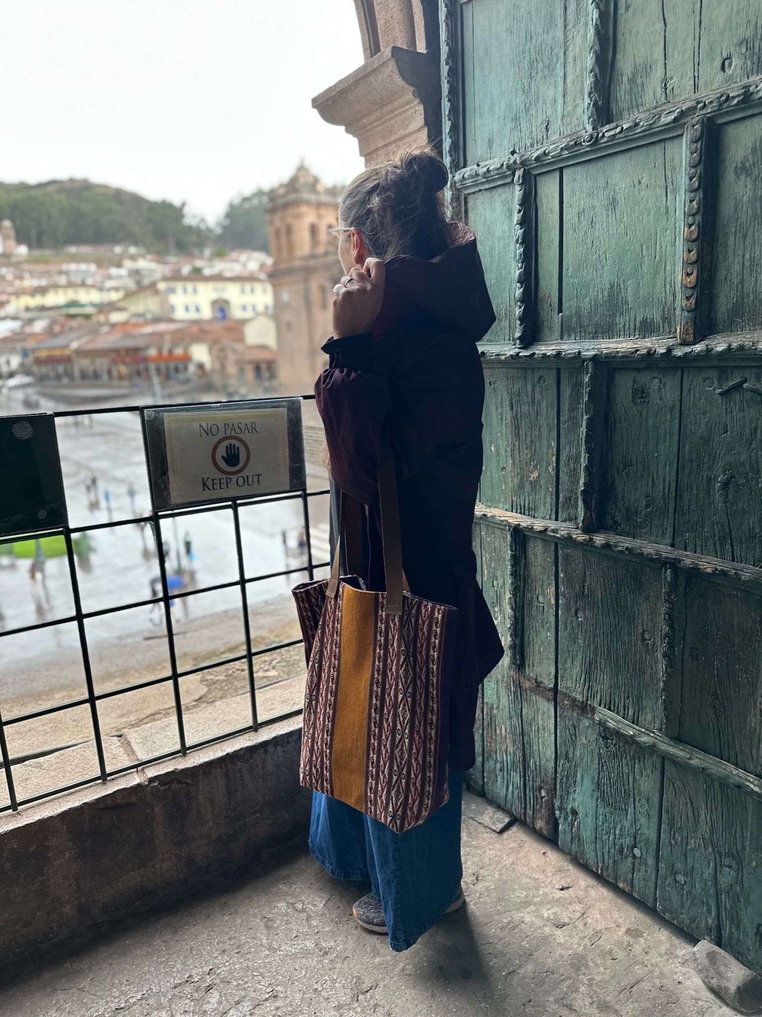 Bolso Tote AtyQ'all VyctoriaQ' T'inkiy - Enlazar (Quechua)