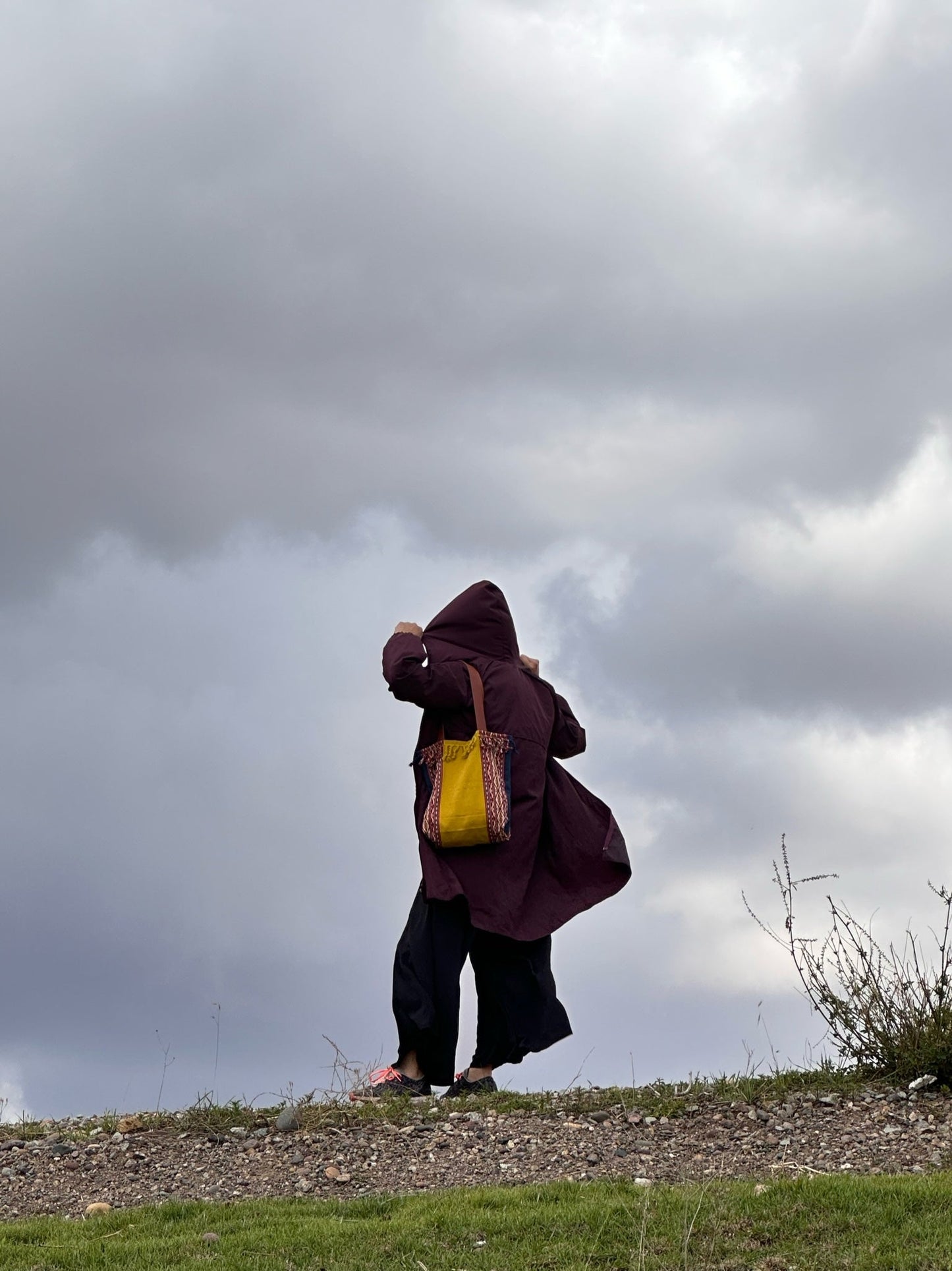 AtyQ’all Tote bag CerafynaQ' Qillu - Amarillo (Quechua)